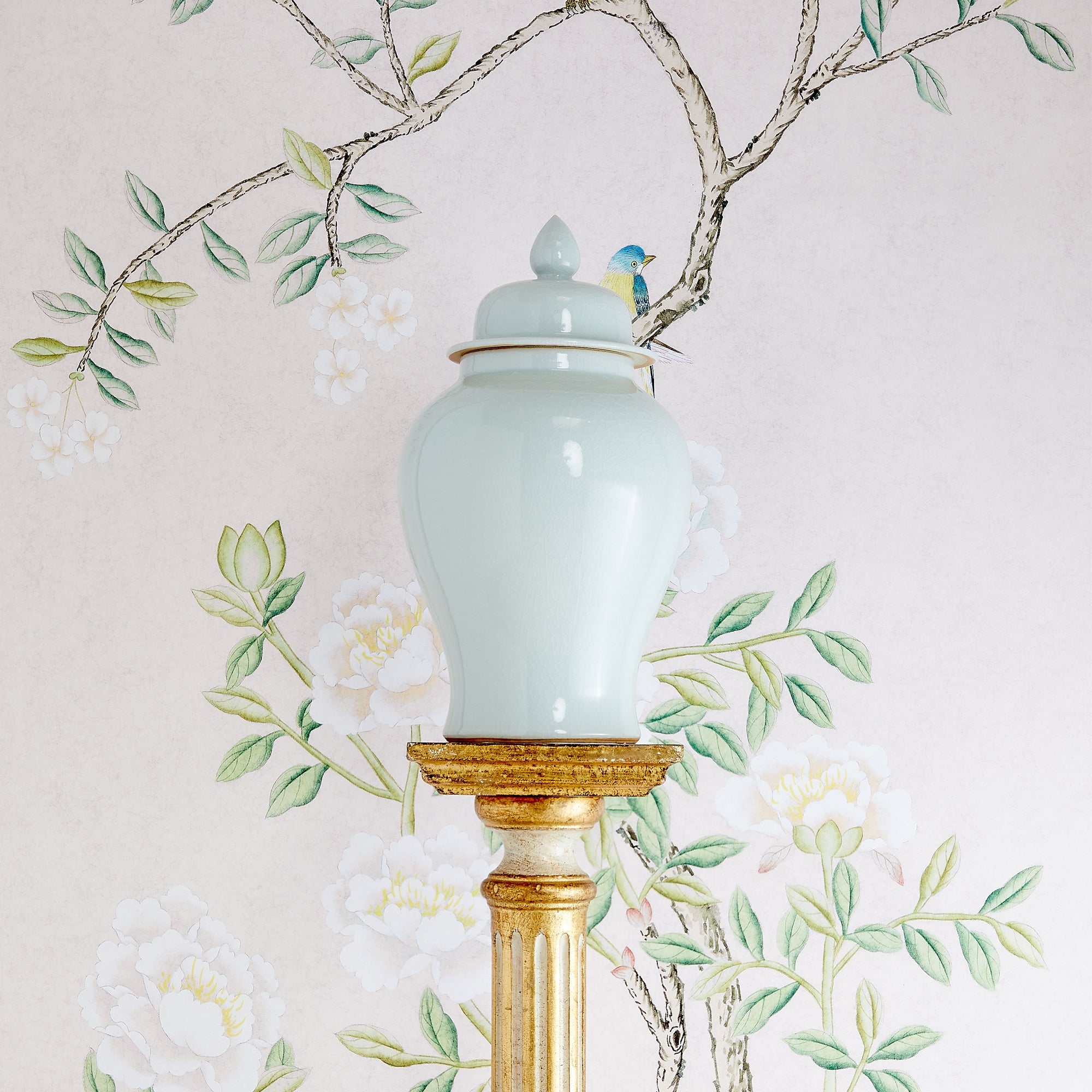 Small Sky Temple Jar